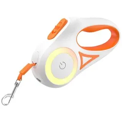ROJECO Automatik-Leine, 3 m (orange)