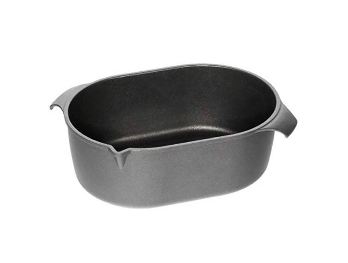 AMT Gastroguss Bräter 32 x 22 cm, 11 cm hoch, Bratentopf, induktionsgeeignet, Lotan® Antihaft-Veredelung, Gusspfanne (Aluguss), AMZN-I-3222