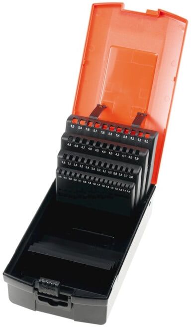HOLEX Coffret vide, pour foret hélicoïdal DIN 338 1-6 (115475 1-6)