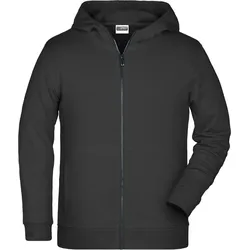 James & Nicholson Kinder Kapuzen Sweatjacke 8026K black S