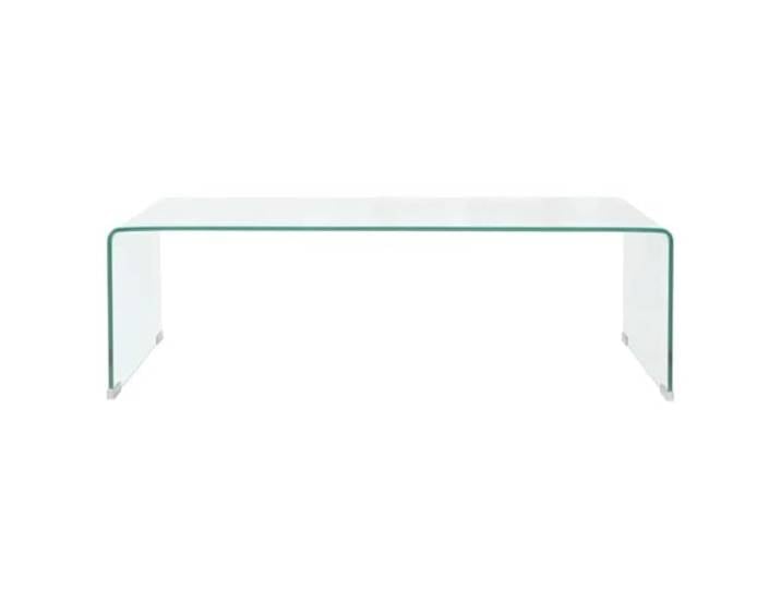 HKLGBVCR Couchtisch, Hartglas, 98 x 45 x 30 cm, transparent