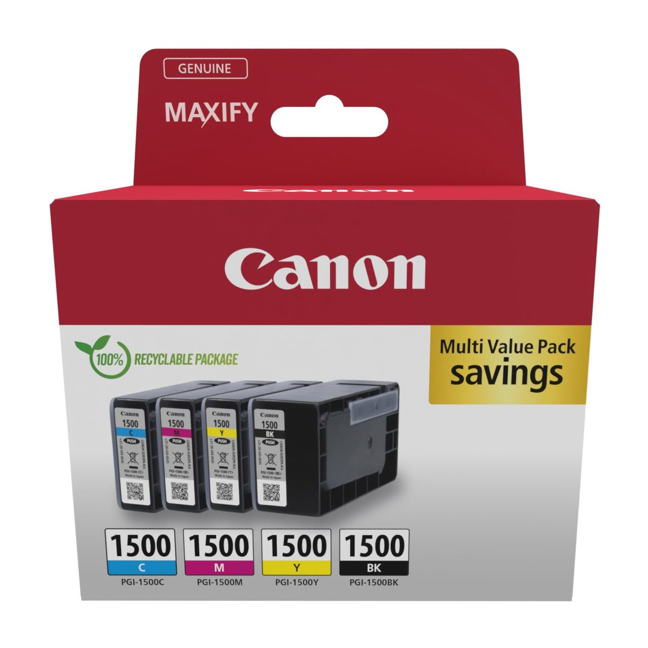 CANON PGI-1500 BK/C/M/Y MULTI