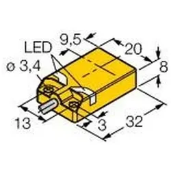 Turck Sensor NI10U-QP08-AN6X2