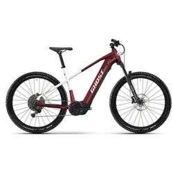 Ghost E-TERU Advanced Mountainbike Carbon Red / Chilly White Glossy - L - L