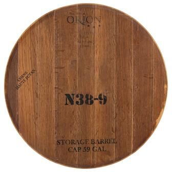 ELK Lifestyle Elk Home Wine Natural Wood 21.5 Inch Wide Lazy Susan