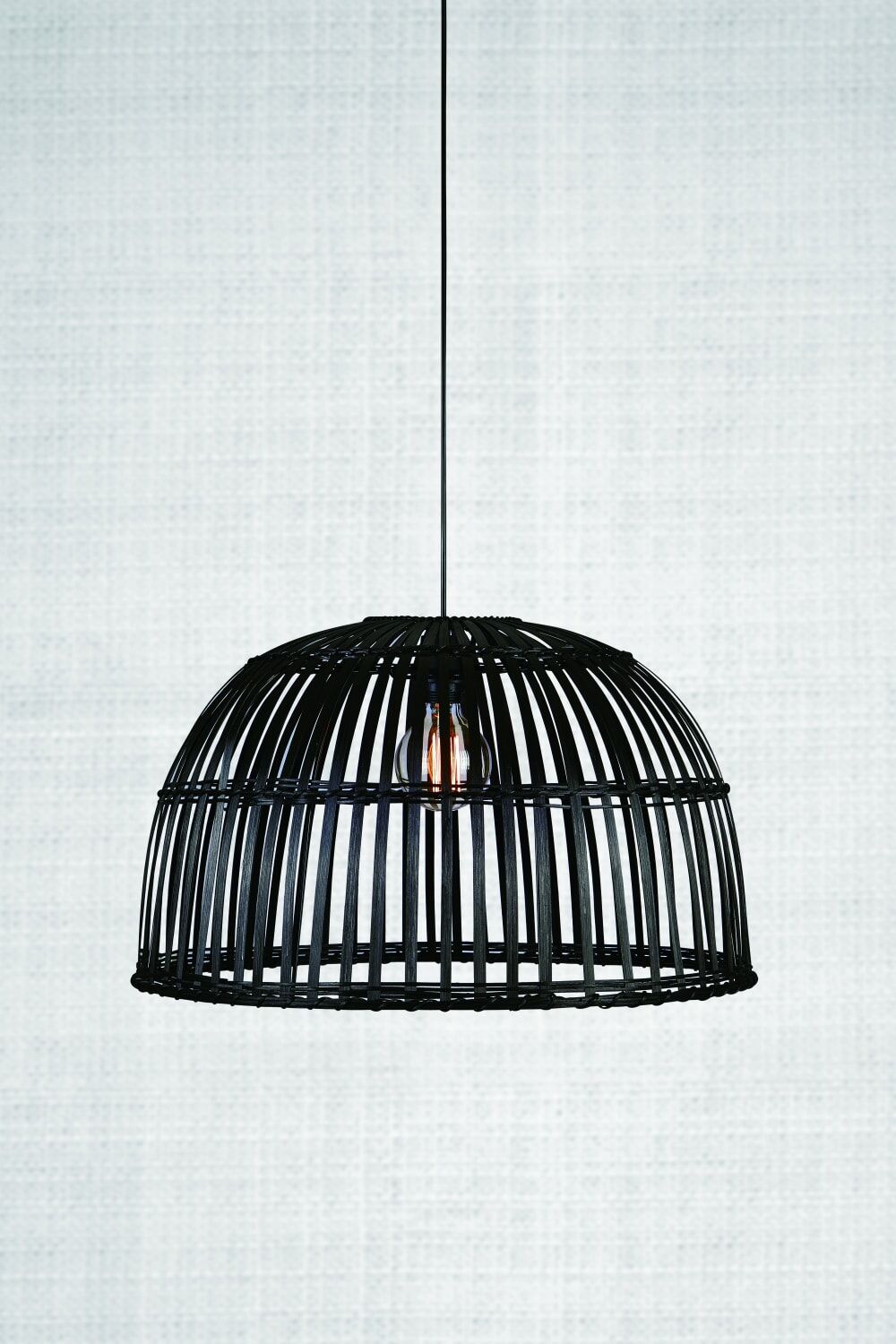 Markslöjd Suspension 1xe27 noir Noir 60x36x60cm