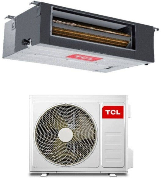 TCL Condizionatore Climatizzatore Monosplit Inverter Canalizzato R-32 Trifase 55000 BTU MN55DWO-SET