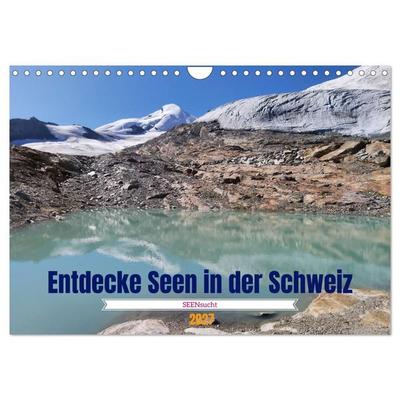 SEENsucht Entdecke Seen in der Schweiz (Wandkalender 2027 DIN A4 quer), CALVENDO Monatskalender