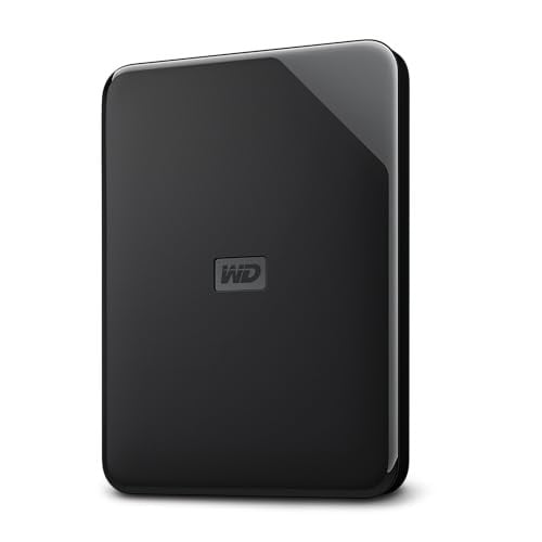 Western Digital Elements AE Draagbare Externe Harde Schijf, 2TB, Zwart