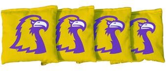 Skip's Garage Tennessee Tech TTU Golden Eagles Yellow Cornhole Bags