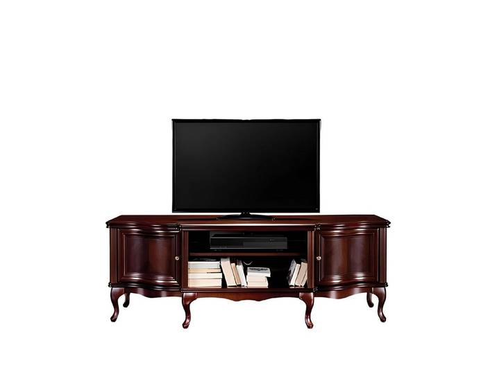 Xlmoebel TV-Schrank Elegantes TV-Lowboard aus Holz mit praktischem Stauraum (TV-Lowboard) Hergestellt in Europa