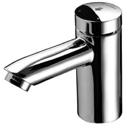 Schell, Duscharmatur + Badewannenarmatur, Selbstschl-Standventil PETIT SC Hochdruck Mischwasser chrom Typ HD-K