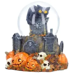 Nemesis Now, Schneekugel, Nemesis - Whisper Wood - Pumpkin Patch Snow Globe