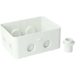 KAISER AT2292 Steckbar AK2-Sockel, IP65,, ohne Deckel, 8 Eingänge M20, 120x95x45 mm, lichtgrau  - 50 Stück