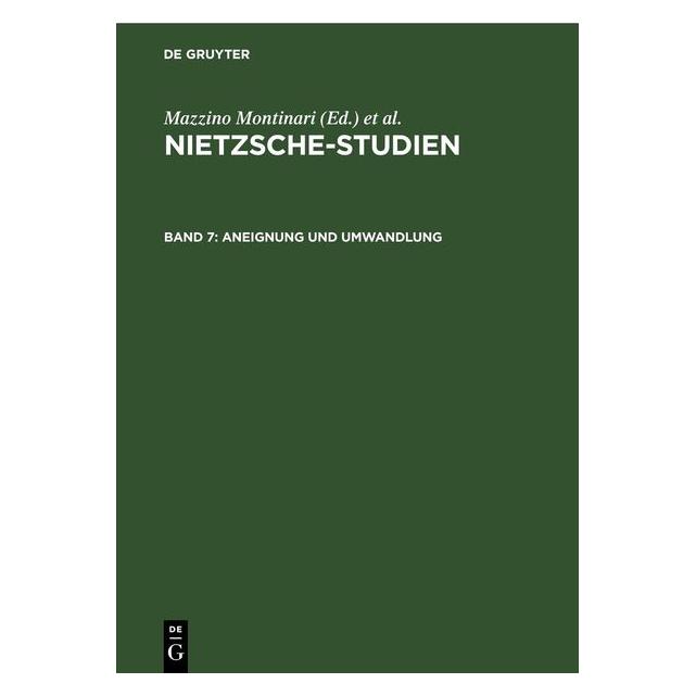 De Gruyter Aneignung und Umwandlung (67782070)