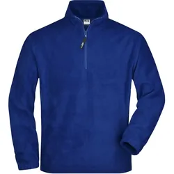 Half-Zip Fleece-Pullover"JN043" - M - royal