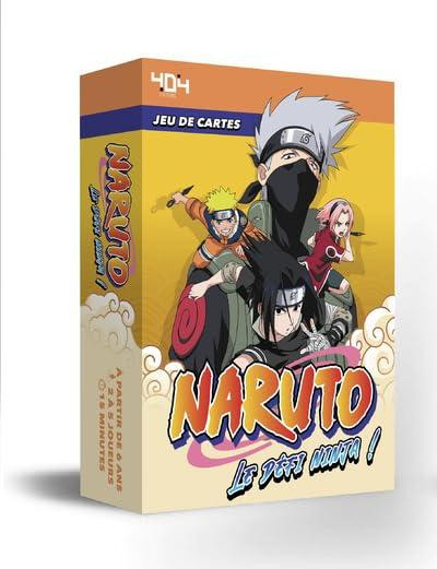 404 Editions Naruto Mijn kaartspel De ninja-uitdaging