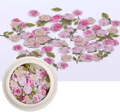 Inspire Essentials Ultra Thin Flower Nail Art Stickers For DIY Manicure Designs 8