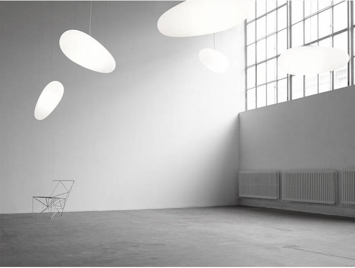Avion hanglamp, wit - FRITZ HANSEN - Woonkamer - Kunststof