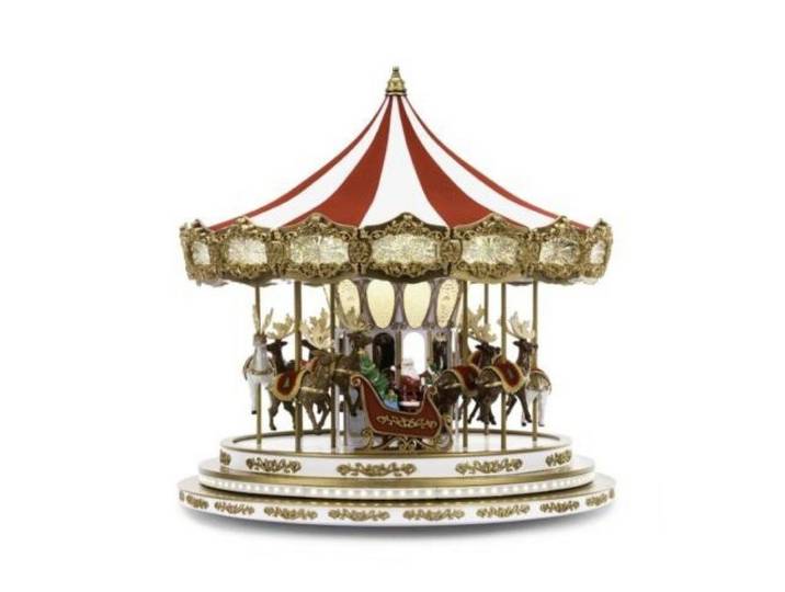 Musicboxworld Spieluhr Weihnachtskarussell