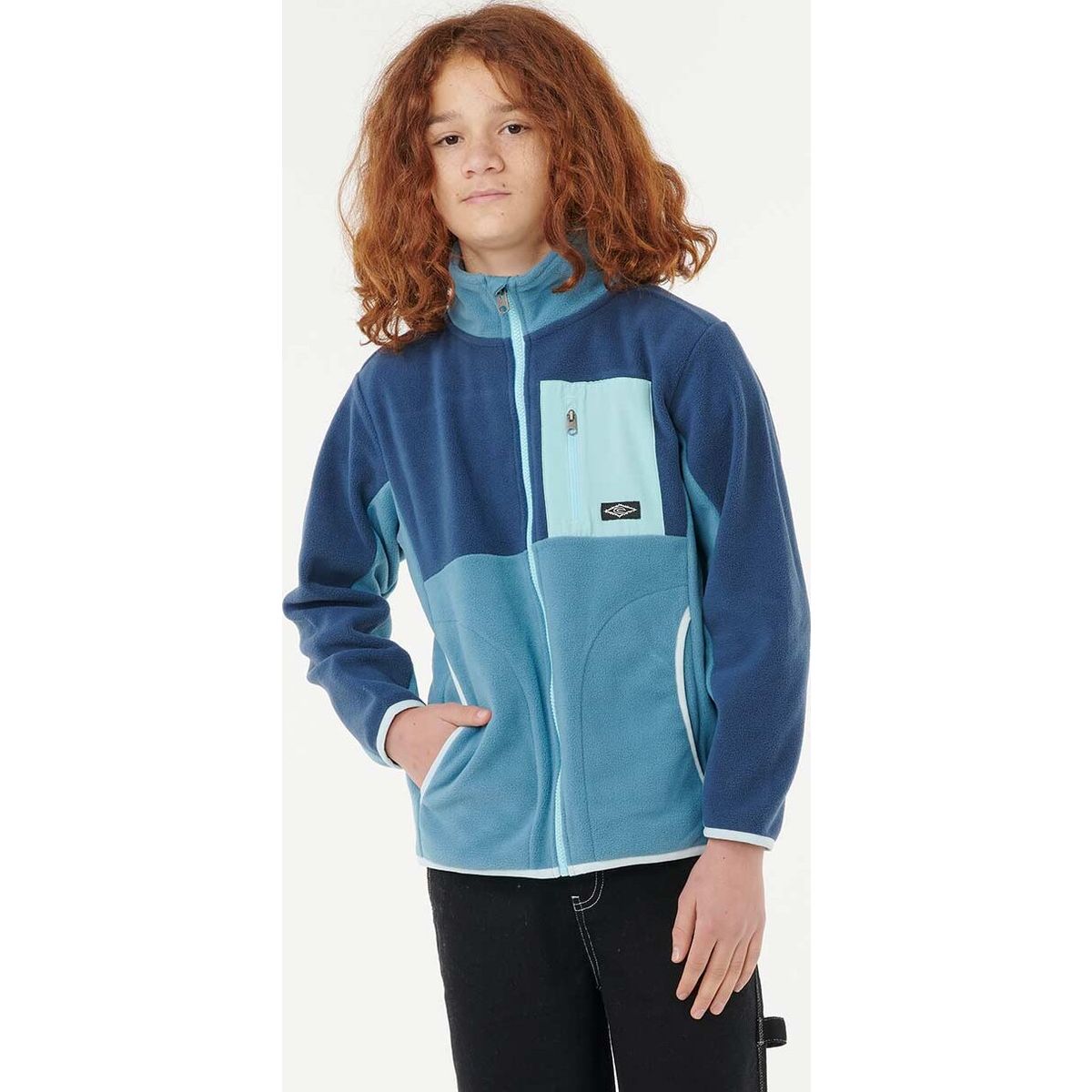 RipCurl RAW Energy Block Fleece - BOY storm blue (1276) 8 02MBFL_1276_8