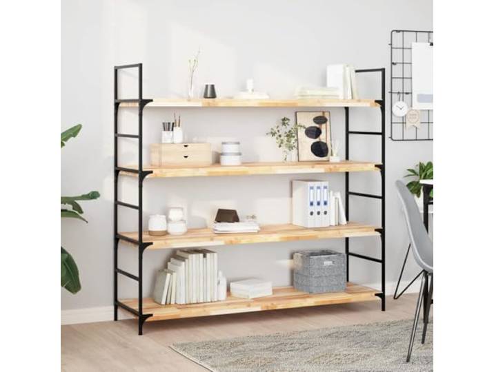 IBUQDDV Schweberegale 3 STK. 140x40x4 cm Massivholz Akazie Unbehandelt Unbehandelt, DIY-Gestaltung, einzigartige Maserung, vielseitig einsetzbar, platzsparend