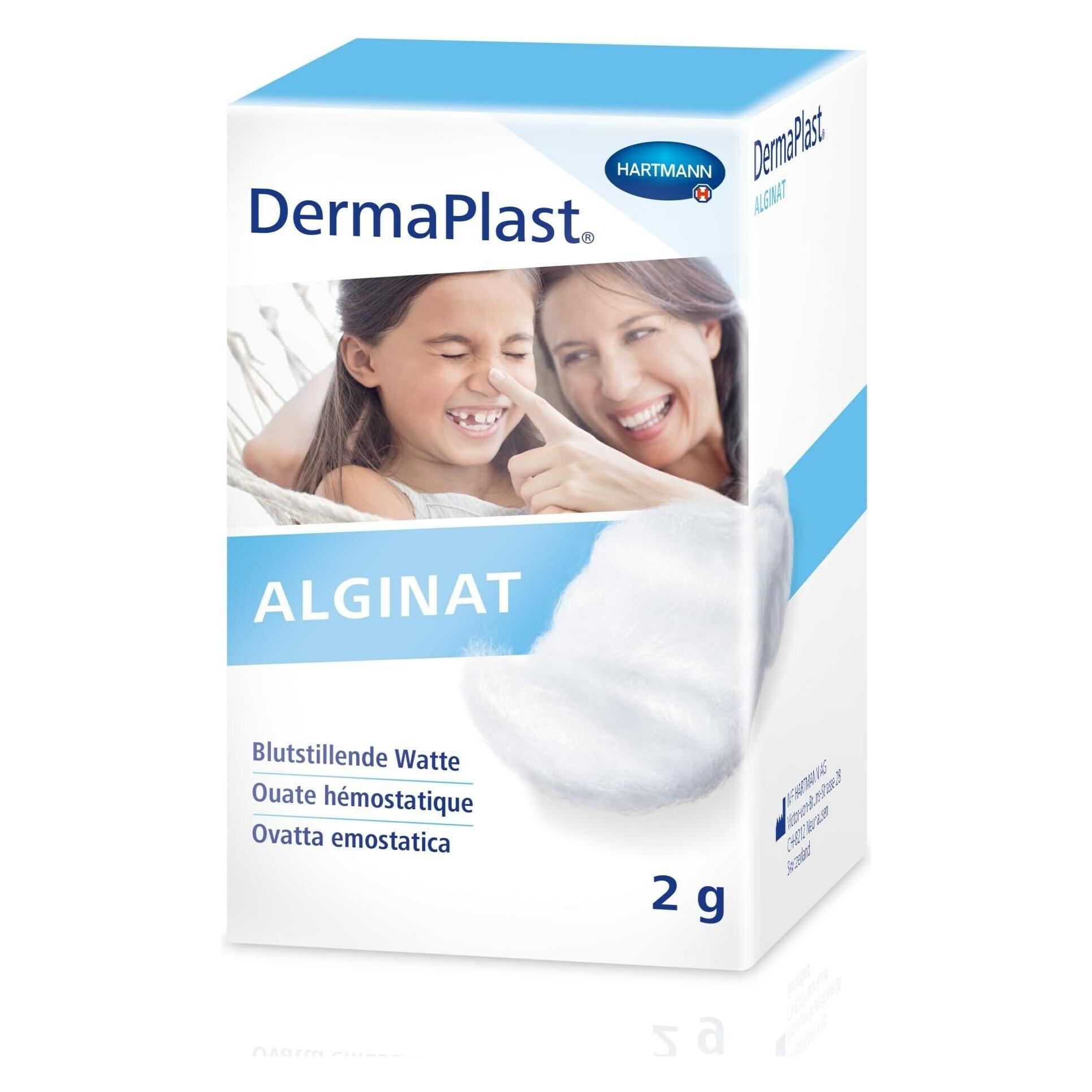 DermaPlast Alginat Blutstillend (Tücher, 2 g) (610.00000)
