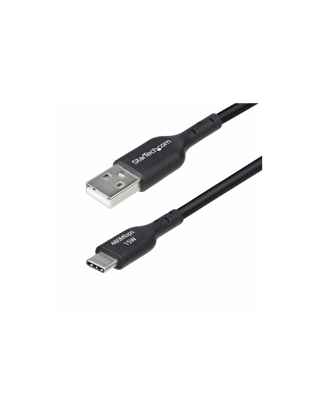 StarTech.com 1ft (30cm) USB-A to USB-C Charging Cable Charger Cord - USB-C cable - USB to 24 pin USB-C - 30 cm