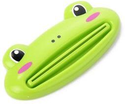 Combo Retail Shop Cute Animal Cartoon Toothpaste Dispenser Home Bathroom Squeezer frog