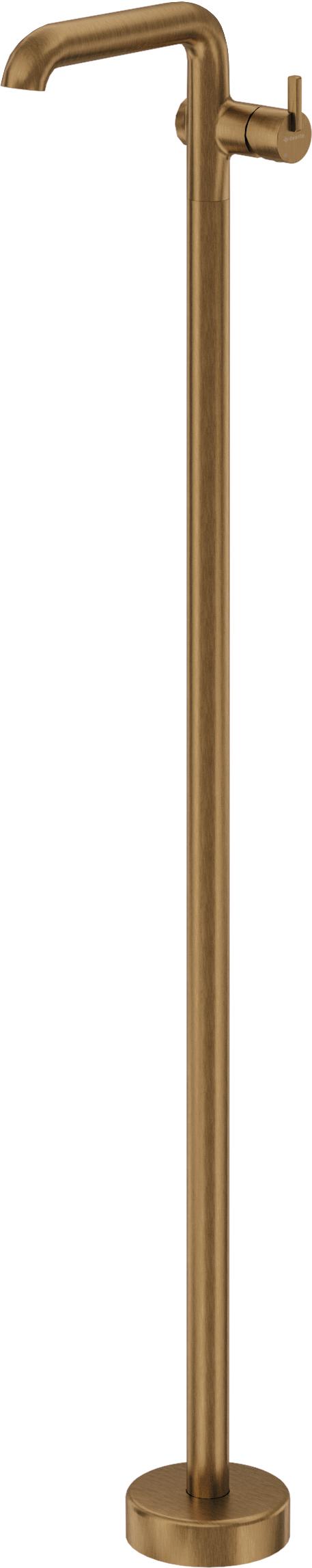 Deante - Freistehende Waschtischbatterie, Finish: gebürstetes Bronze