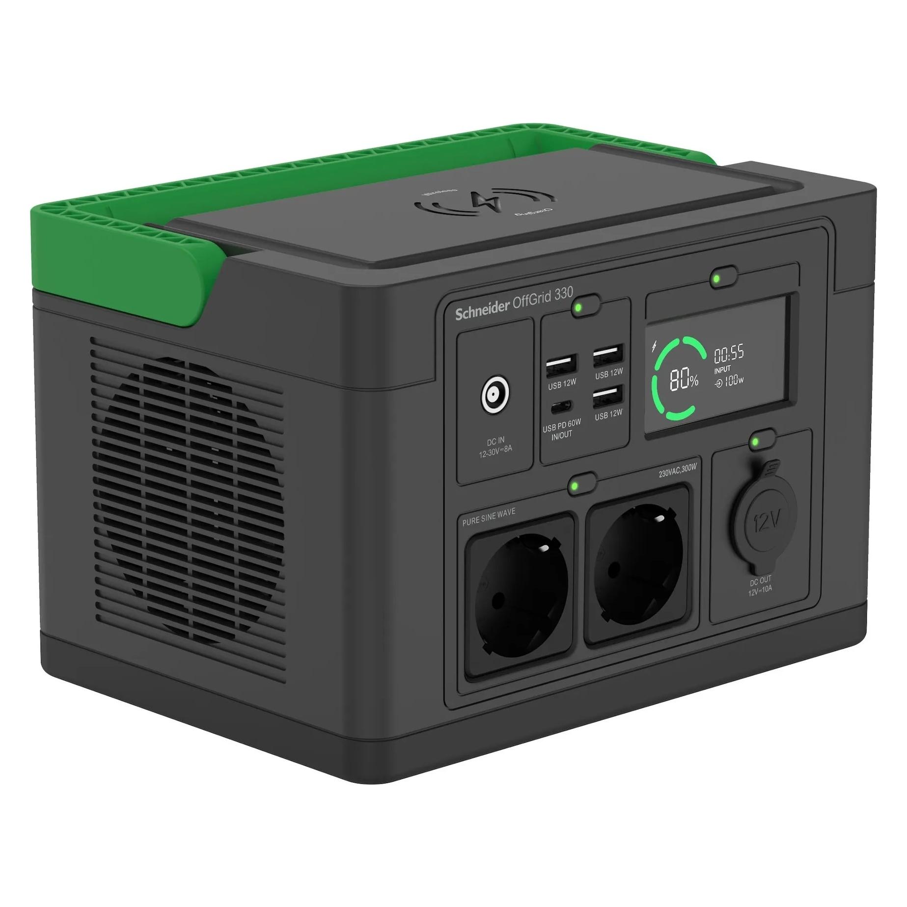 APC OffGrid Portable Power Station (332 Wh, 3.30 kg) (PPS330-GR)
