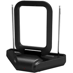 D2 Diffusion Antenne TV intérieure UHF - avec filtre 5G - compatible UHD/4K et DVB-T/DVB-T2 - (Zimmerantenne), SAT Spiegel + SAT Antennen