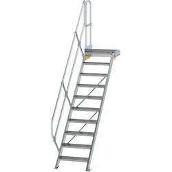 Munk Treppe mit Plattform 45° Stufenbreite 600 mm - 600430