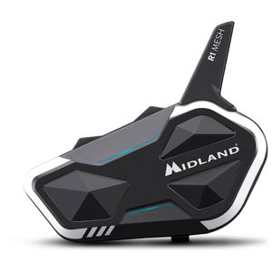 Midland Helm-Headset R1 Mesh, mit Bluetooth, Stereo, Intercom