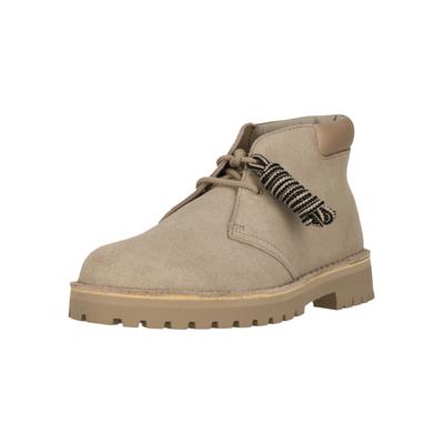 Stiefel CLARKS "DRST 2456 Rock", Damen, Gr. 47, Leder, beige, Schuhe Stiefel, mit profilierter Laufsohle