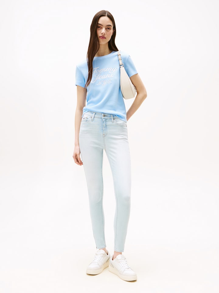 TOMMY JEANS Jeans "Nora" - Skinny fit - in Hellblau - W26/L32