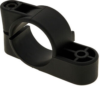 Jaspers Tube Clamp with Strap Noir