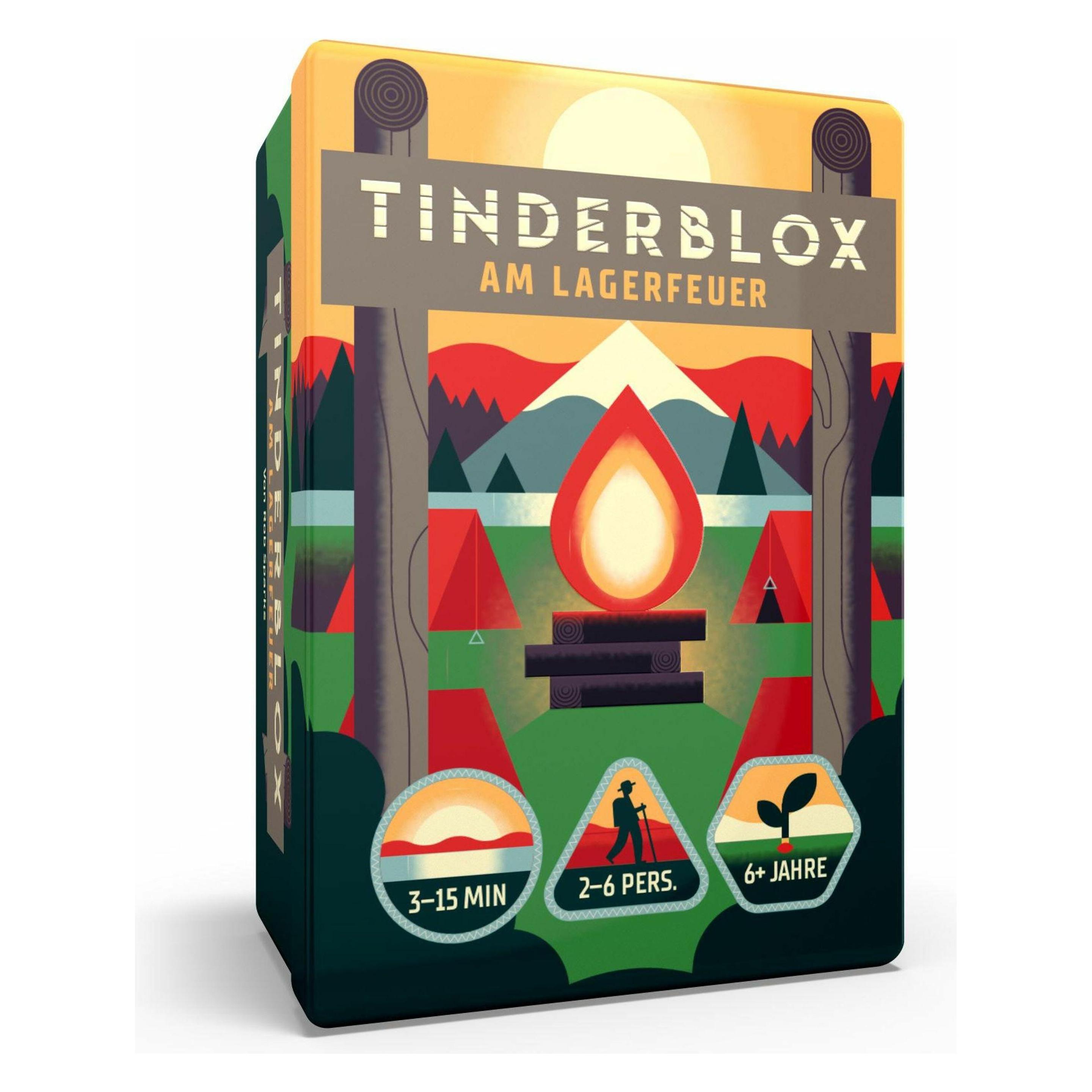 Eifelbildverlag Tinderblox - am Lagerfeuer - Geschicklichkeitsspiel (DE) (Deutsch, 2 - 6 Spieler) (TGB19125)