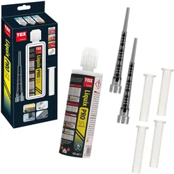 Tox, Dübel, Liquix Pro V1 165 ml, styrolfreier Vinylester-Injektionsmörtel für Beton & Mauerwerk (1 Stk.)