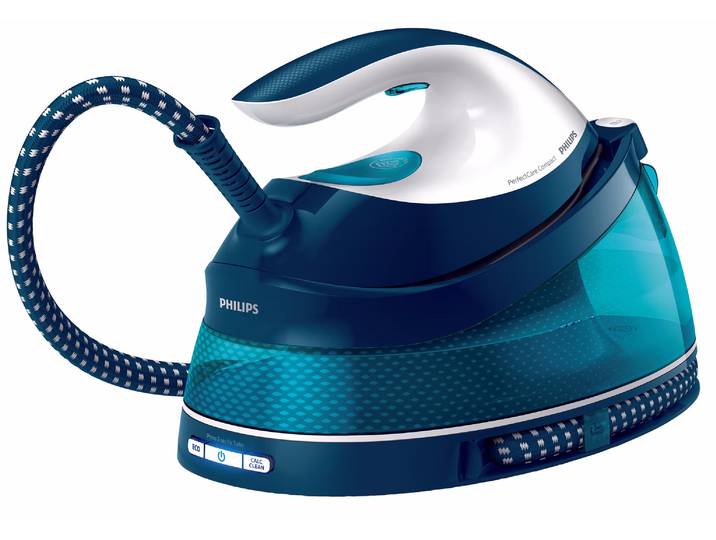 Philips PerfectCare Comp GC7844/20 Bügelstation – Dampfbügelstation/Bügelstation – blau