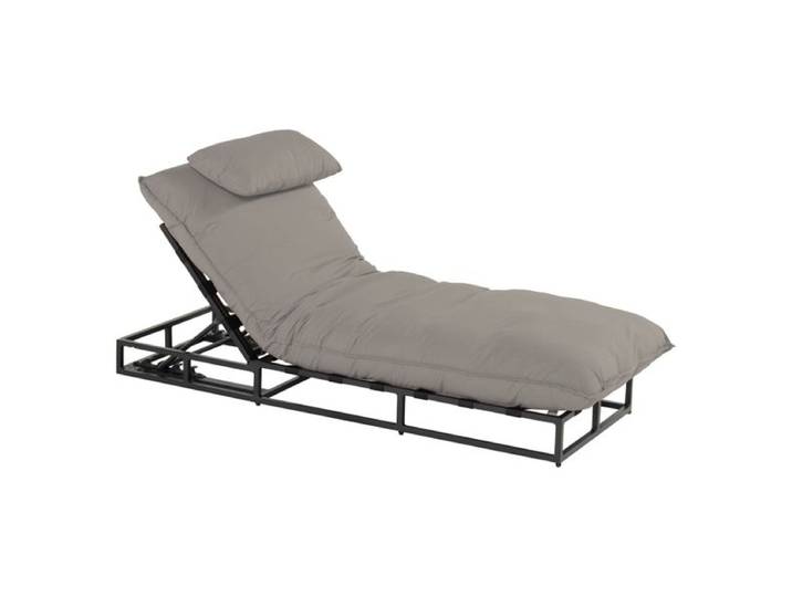SCHÖNER WOHNEN-Kollektion Lunen Gartenliege verstellbar Aluminium/Sunbrella