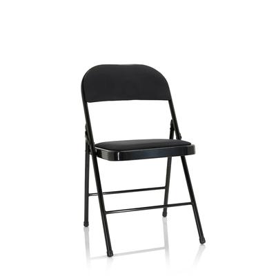 Konferenzstuhl / Besucherstuhl / Klappstuhl TUDELA II Stoff schwarz hjh OFFICE