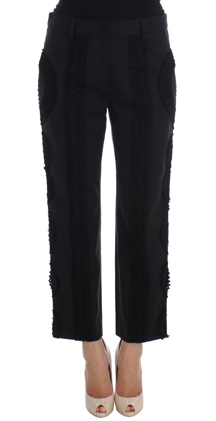 Broek met Kantdetails, Verkorte Stijl