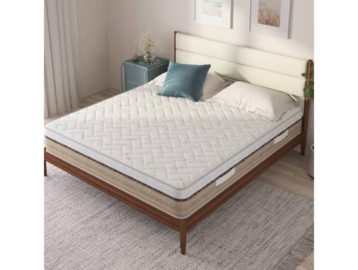 Talamo Italia - Pandia-Doppelmatratze, hochwertige Matratze, ergonomische Matratze, Taschenfederkernmatratze, 100% Made in Italy, 140 x 190 x 25 cm