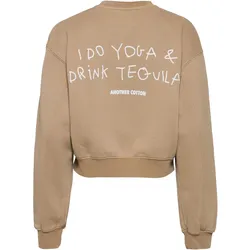 Another Cotton Lab Yoga Tequila Sweatshirt Damen | Gr. M | beige - beige