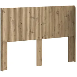 vidaXL Kopfteil Artisan-Eiche Holzwerkstoff