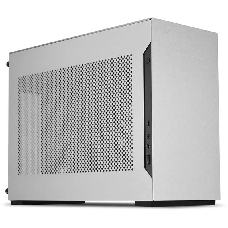 Lian Li x DAN Cases A4-H2O PC-Gehäuse, Mini-Gehäuse, Mini-ITX, PCIe 5.0 Riser - silber
