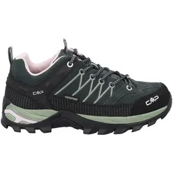 CMP Rigel Low WMN WP Velourleder – Damen-Trekkingschuhe Jungle-Soft Pink 37 EU