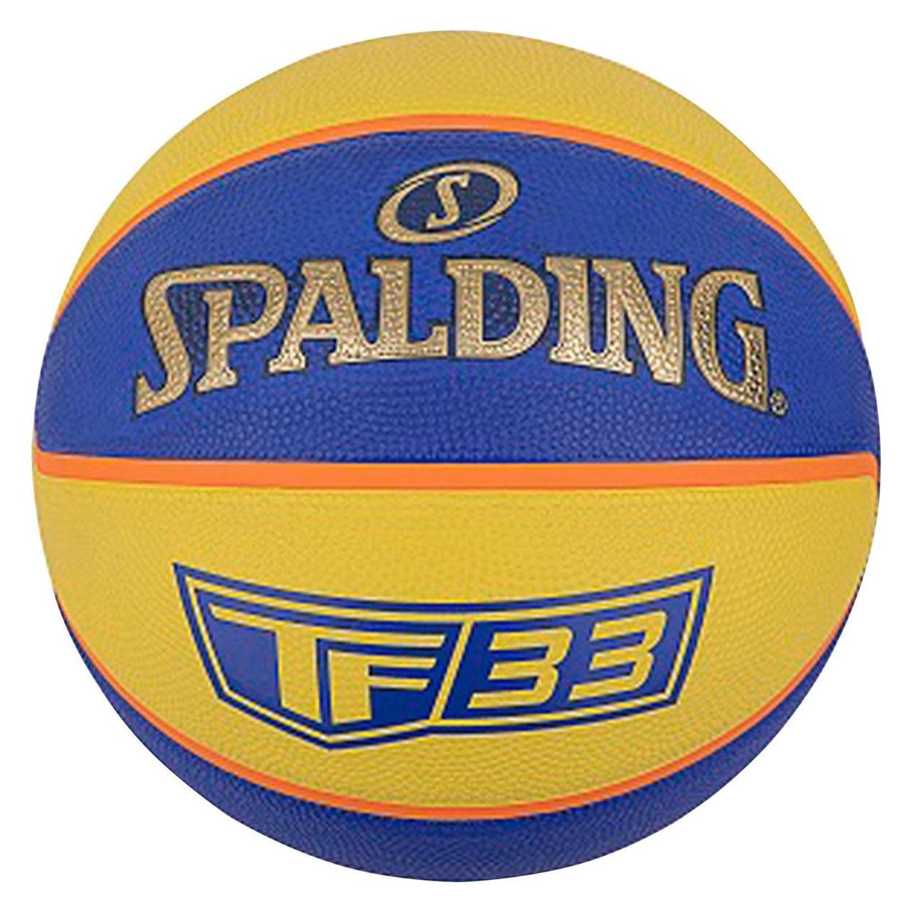 Spalding Basketball TF 33 Gold Outdoor FIBA (6) (84352Z)
