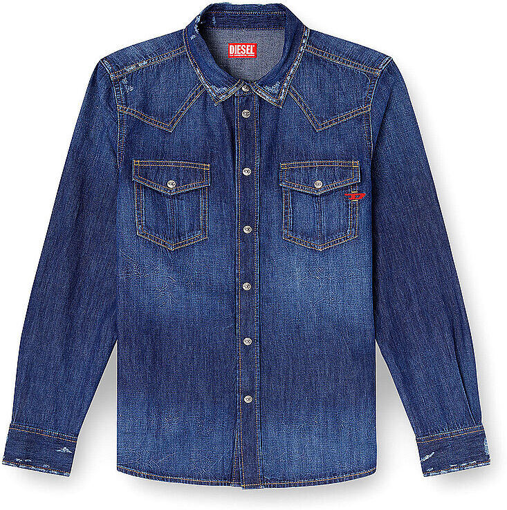 Diesel Jeanshemd D-VEGA blau   XXL XXL
